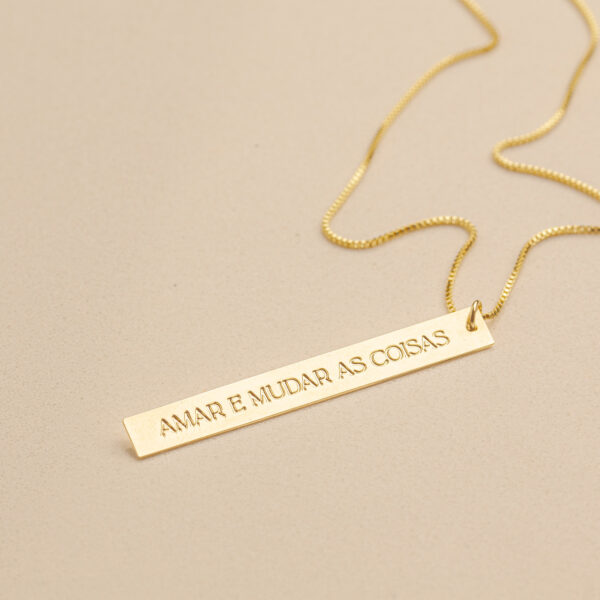 Colar Amar e Mudar as Coisas